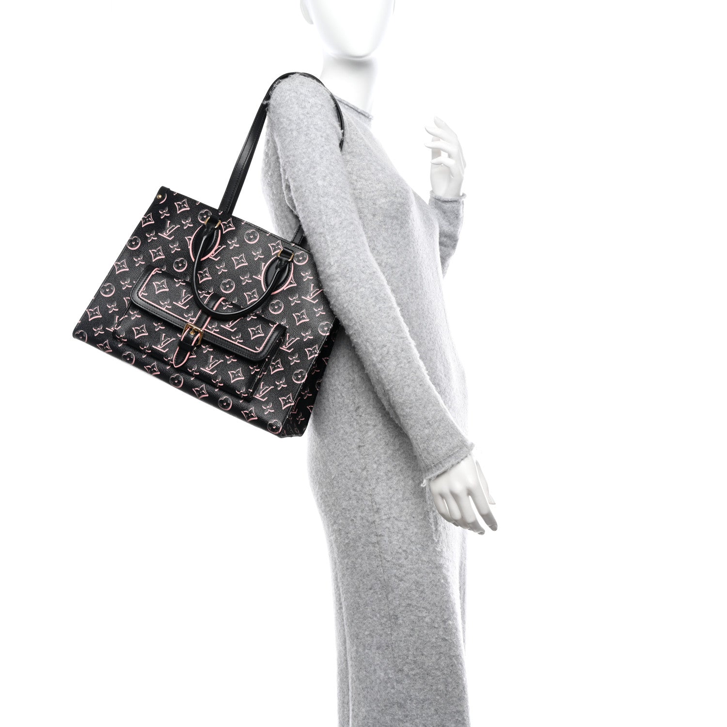 Louis Vuitton Monogram Fall for You LV Neo Onthego MM Black 2 of 9