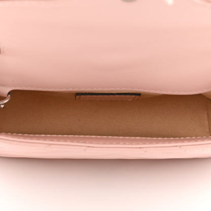 Gucci Calfskin Matelasse Monochrome GG Marmont Chain Belt Bag Perfect Pink 5 of 10