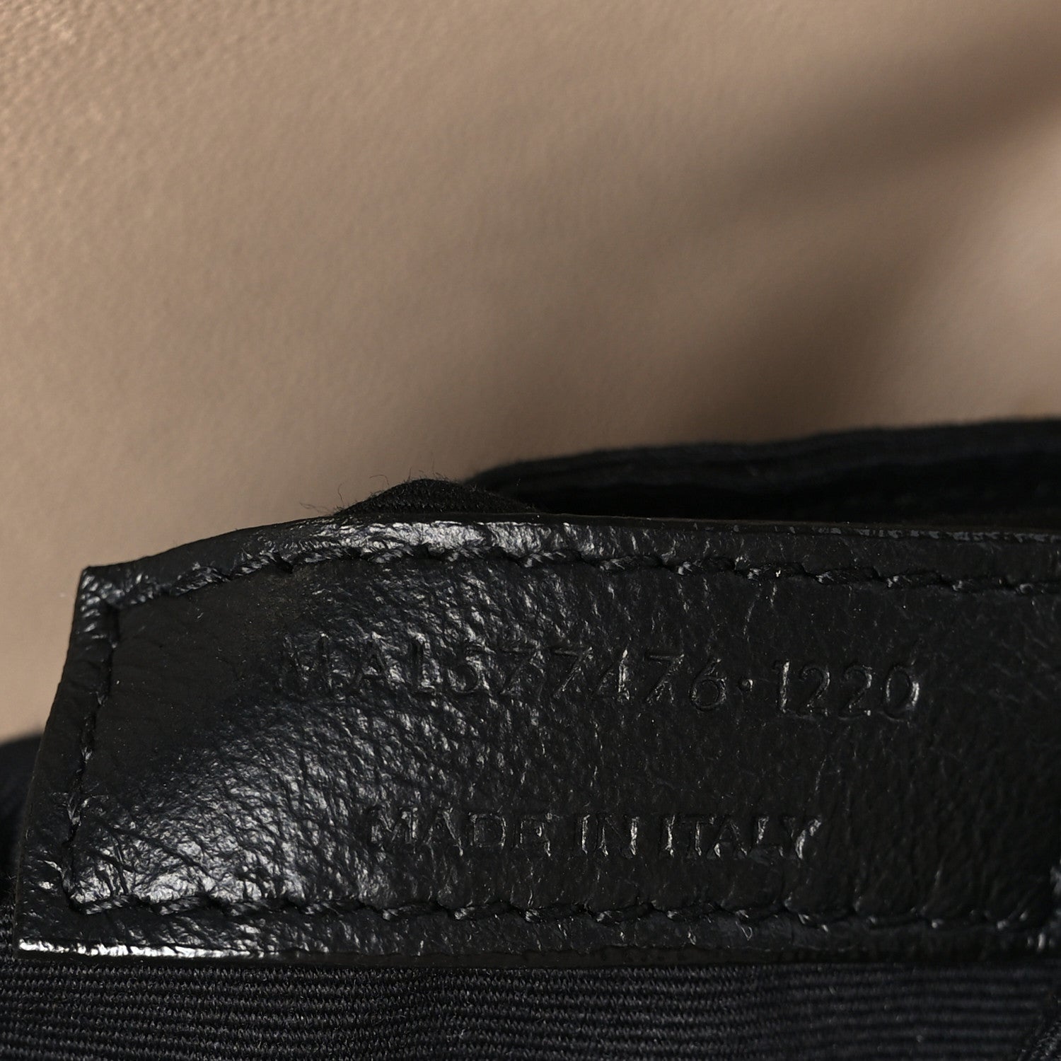 Saint Laurent Lambskin Quilted Small Loulou Puffer Monogram Chain Satchel Dark Beige 7 of 9