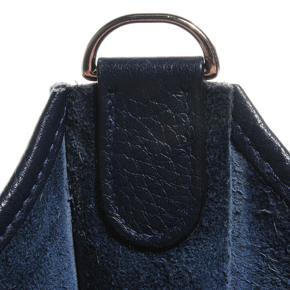 Hermes Taurillon Clemence Evelyne III PM Bleu Abysse 9 of 18