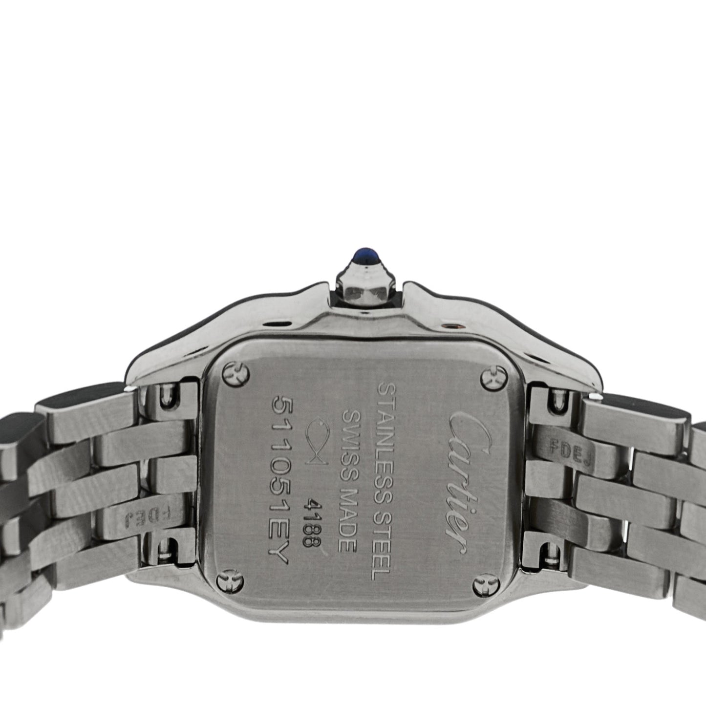 Stainless Steel 19mm Panthere Quartz Watch