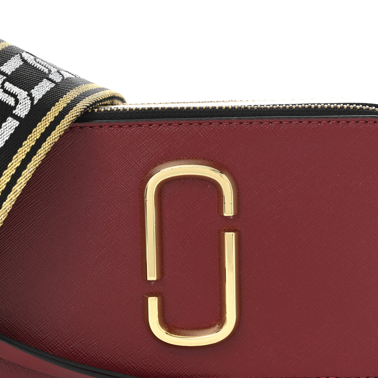 Saffiano Small Snapshot Camera Bag Red Multicolor