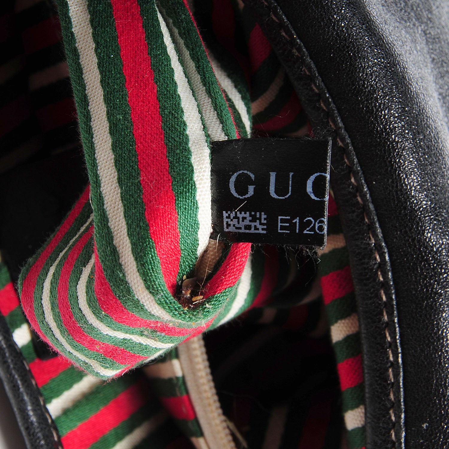 Gucci Leather New Britt Medium Hobo Black 8 of 9