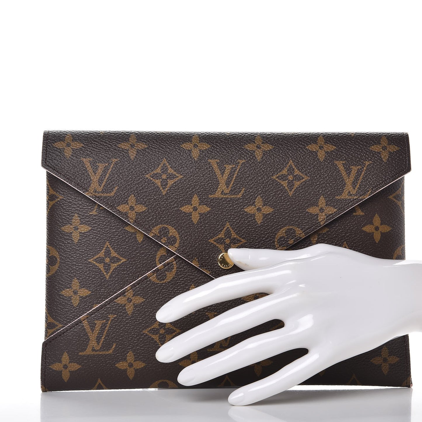 Monogram Large Kirigami Pochette Insert Rose Ballerine