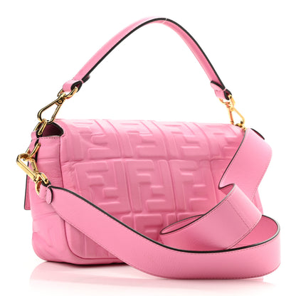 Fendi Nappa FF 1974 Embossed Baguette Lollypop 3 of 10