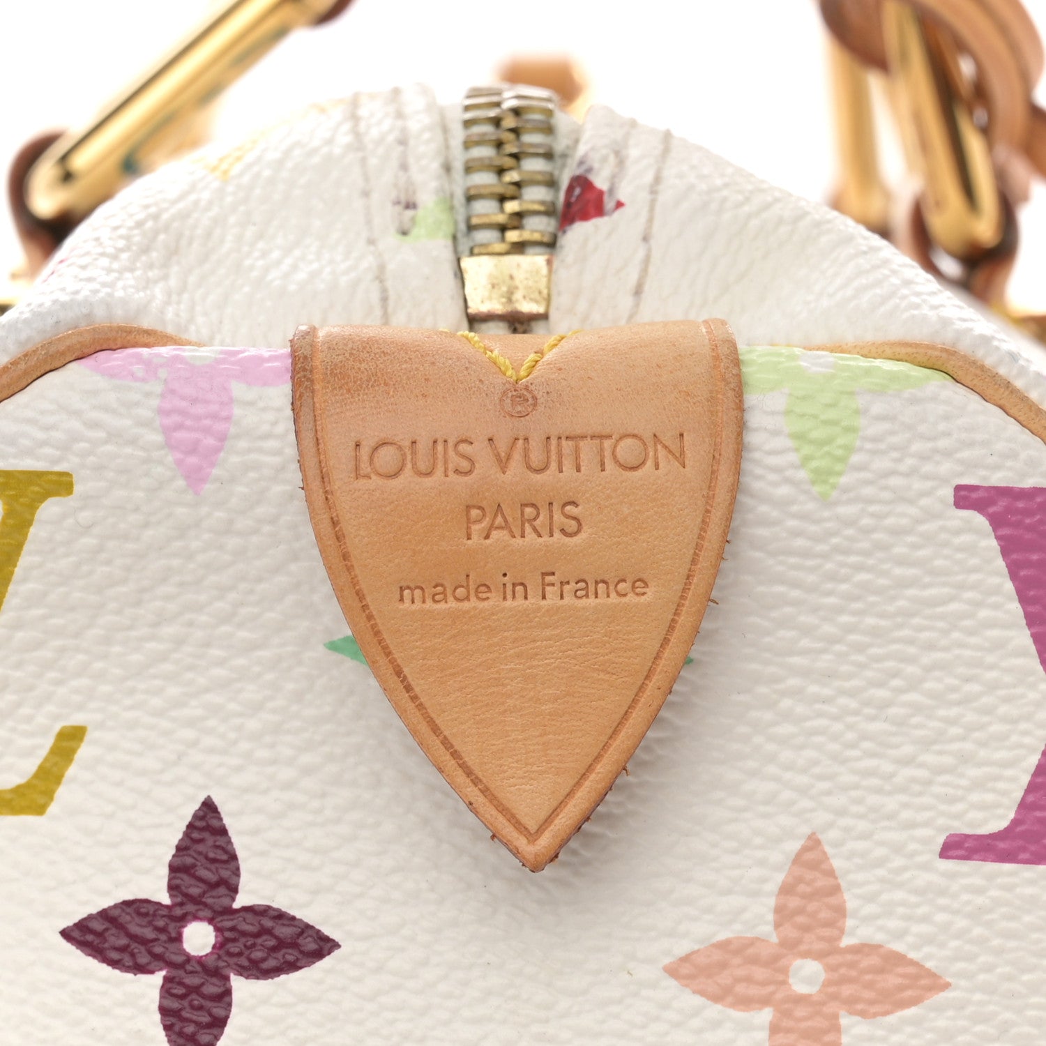 Louis Vuitton Monogram Multicolor Speedy 30 White 6 of 16