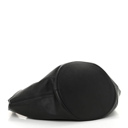 Khaite Calfskin Medium Lotus Tote Black 4 of 11