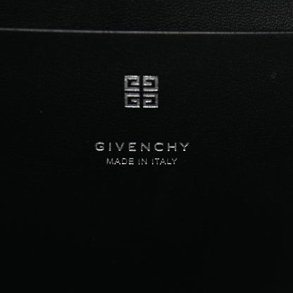 Givenchy Smooth Calfskin Medium Moon Cut Out Shoulder Bag Black 6 of 9
