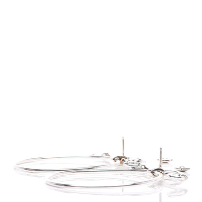 Hermes Sterling Silver Mors De Bride Earrings 3 of 6