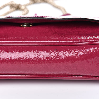 Gucci Patent Medium Soho Flap Crossbody Bright Bougainvillea 9 of 16