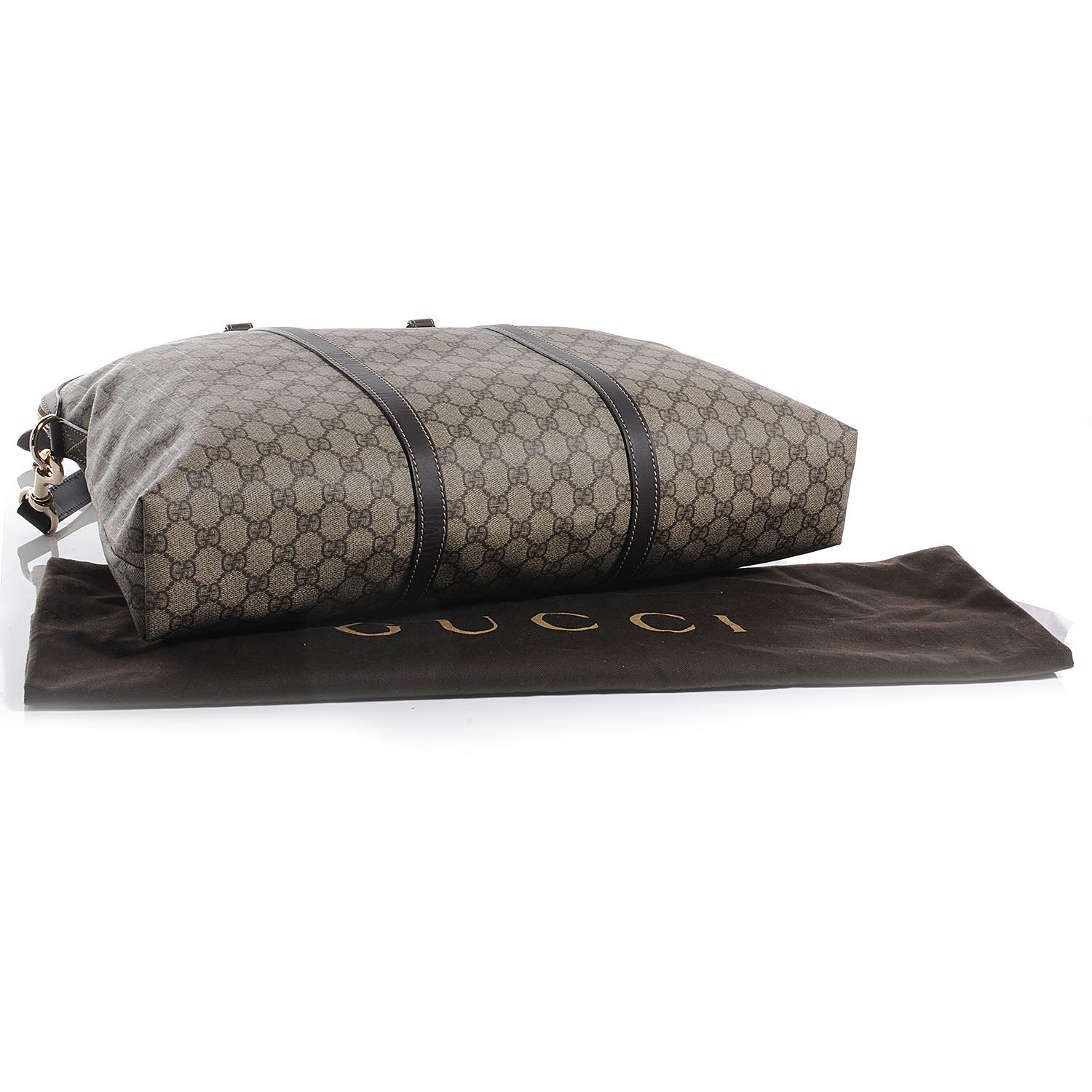 Gucci Monogram Double Handle Briefcase 4 of 7
