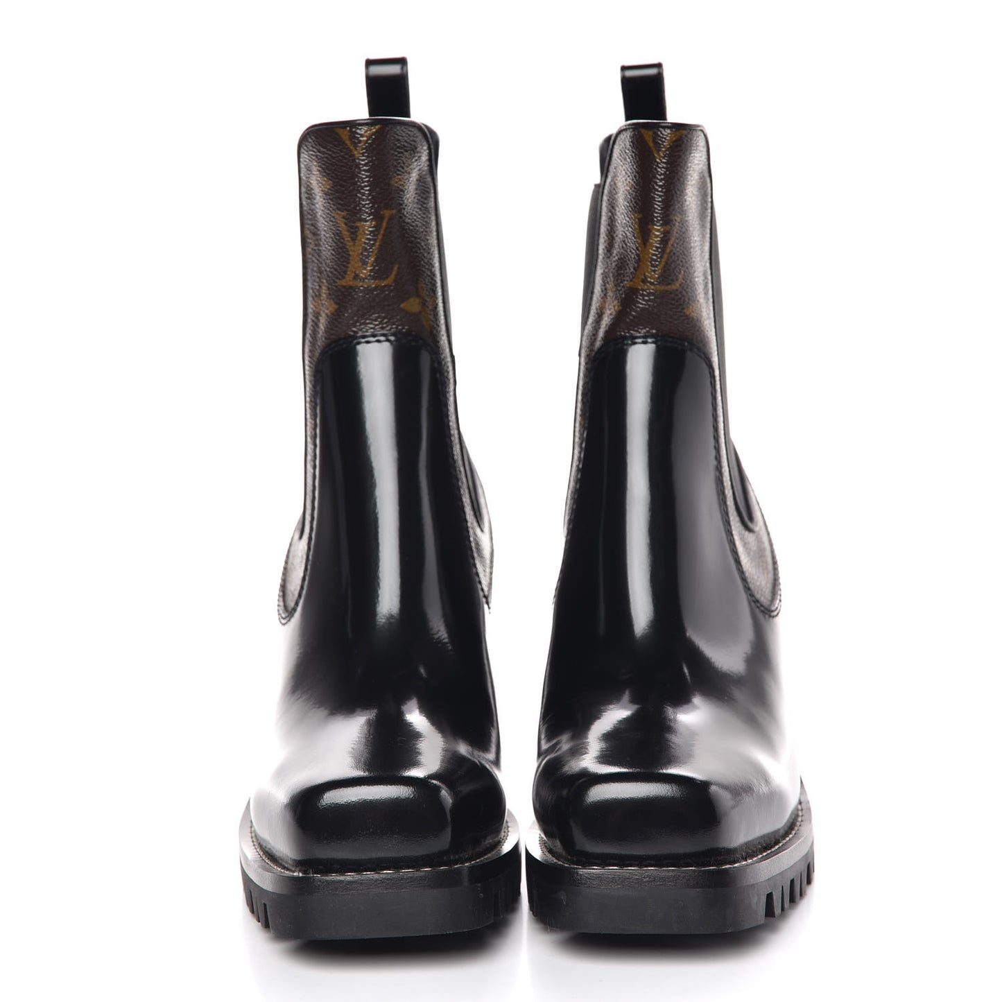 Patent Monogram Limitless Ankle Boots 38.5