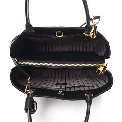Louis Vuitton Empreinte Montaigne MM Black 5 of 12