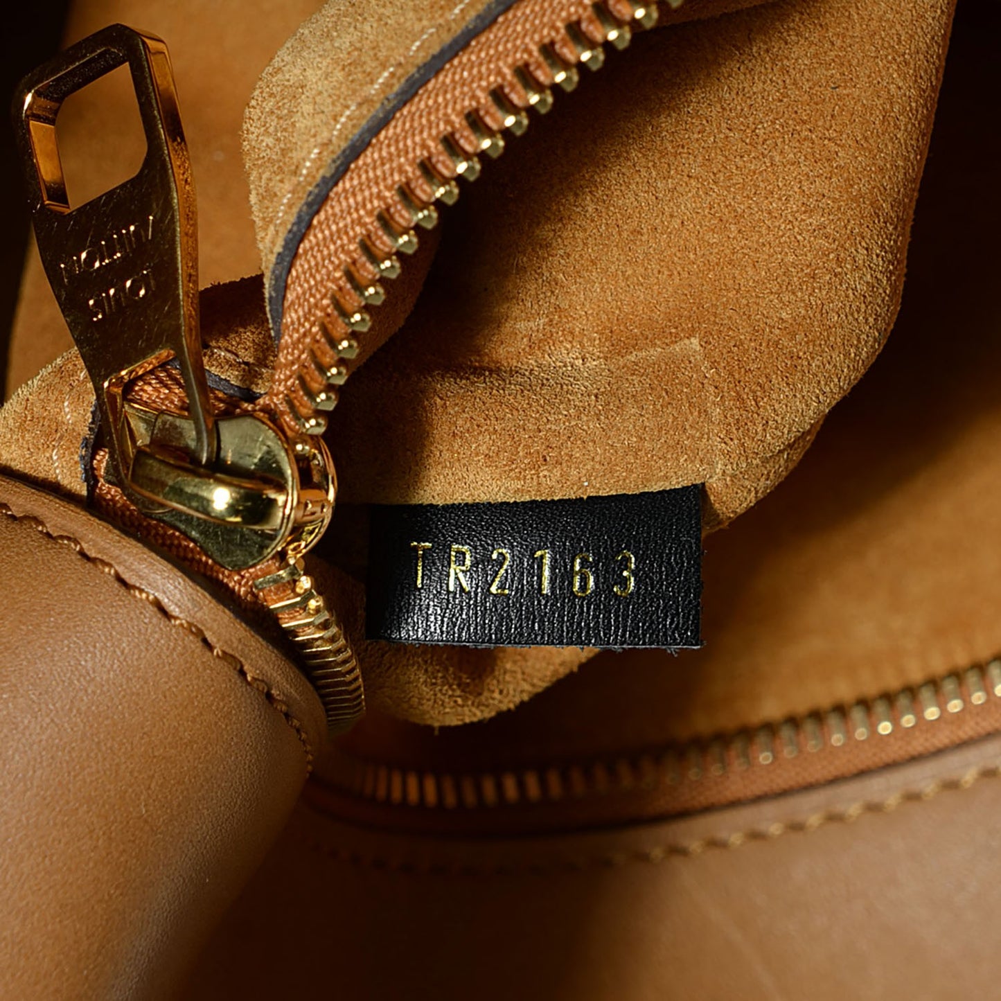 Monogram Cuir Orfevre Tote W PM Noisette
