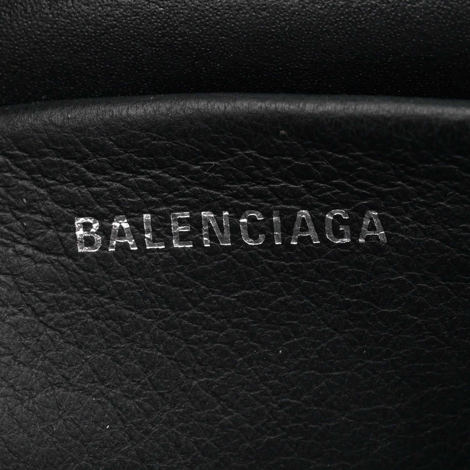 Balenciaga Calfskin Logo XS Everyday Camera Bag Black 5 of 12