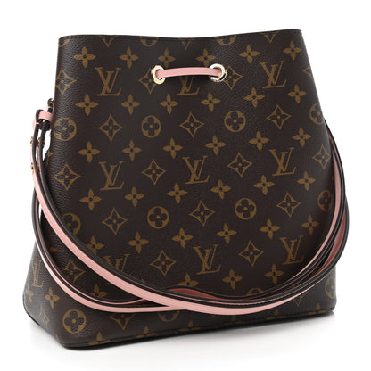 Louis Vuitton Monogram Neonoe MM Rose Poudre 3 of 8