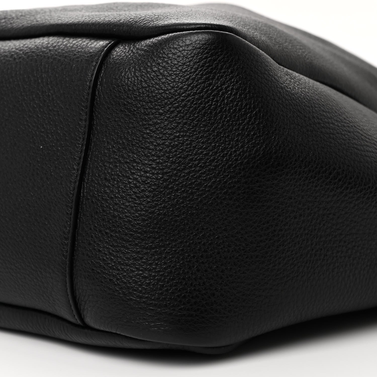 Saint Laurent Grained Deerskin Bea Tote Black 10 of 10