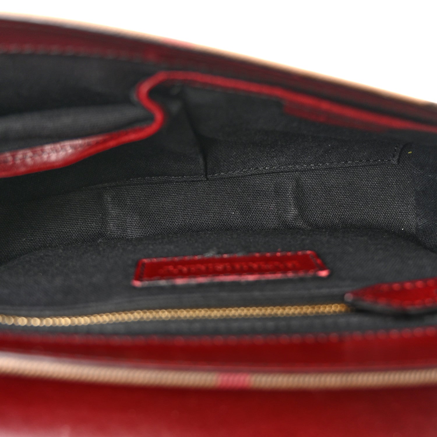 Burberry House Check Bridle Calfskin Small Abbott Crossbody Bag Red Claret 5 of 14