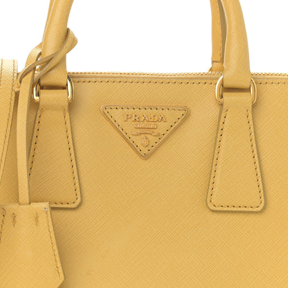 Prada Saffiano Lux Small Promenade Tote Mimosa 8 of 11
