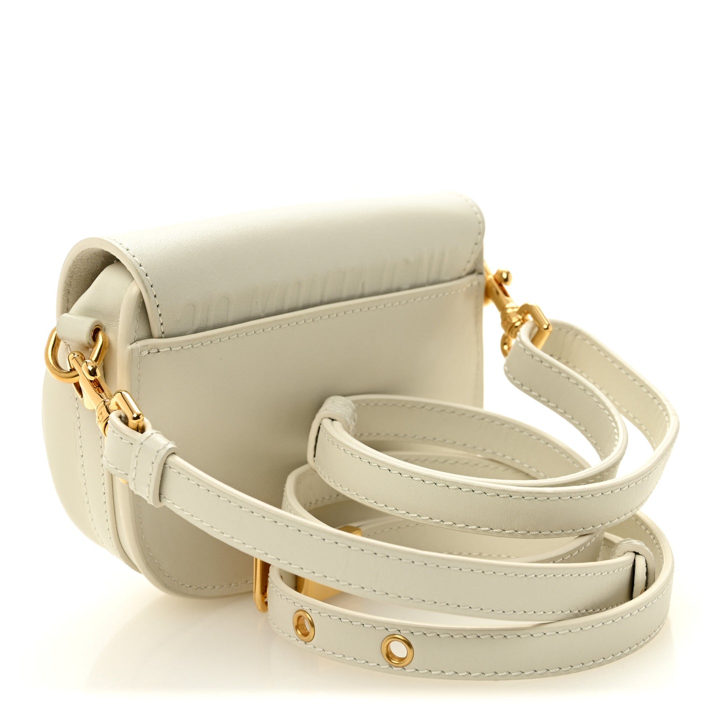 Box Calfskin Small Bobby Bag White
