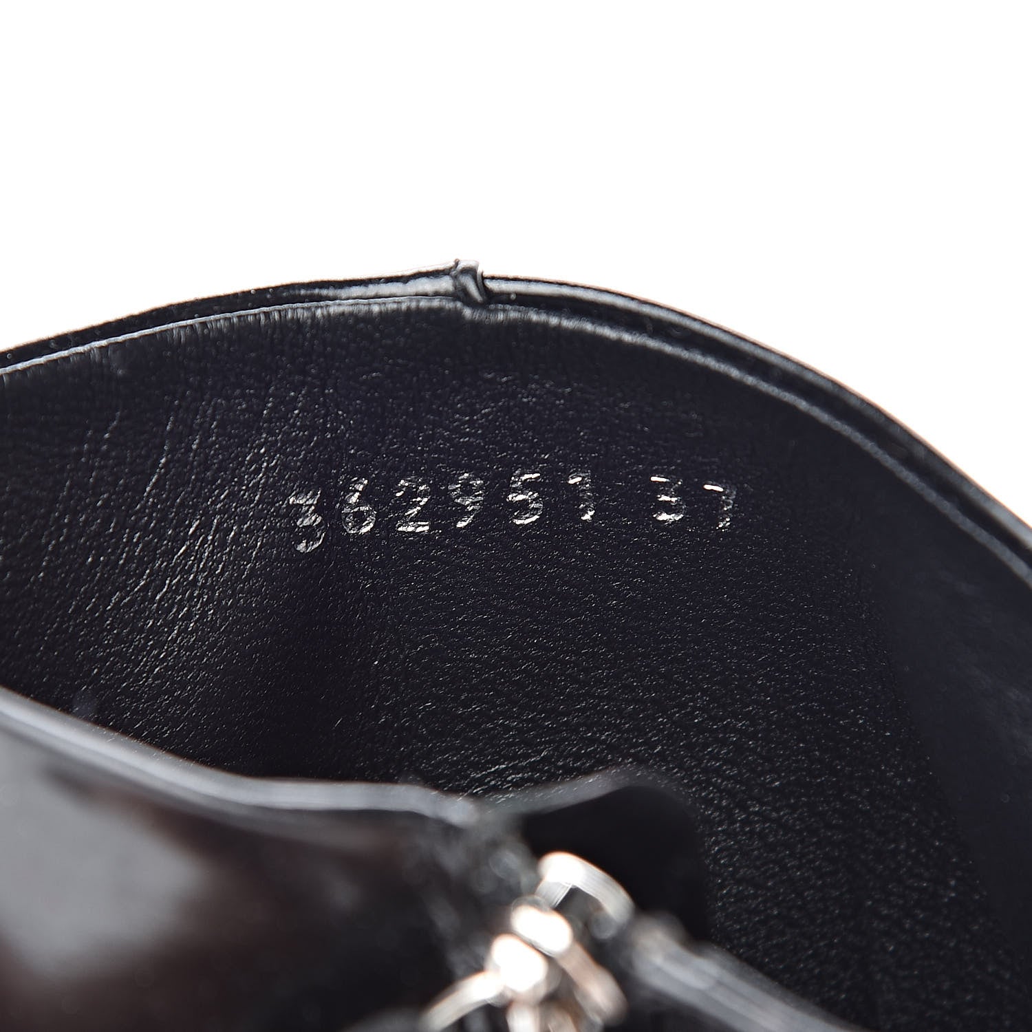 Gucci Patent Calfskin Womens Lilian Horsebit Ankle Boots 37 Black 8 of 11