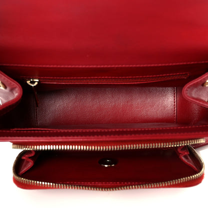 Chanel Caviar Quilted Small Business Affinity Flap Red 5 of 12