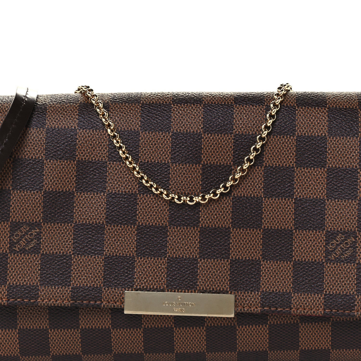 Louis Vuitton Damier Ebene Favorite MM 8 of 10
