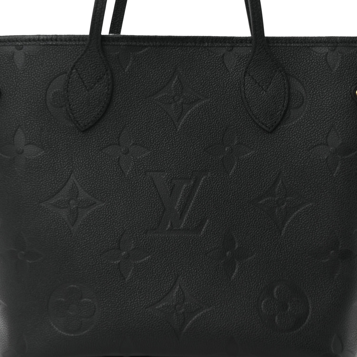 Louis Vuitton Empreinte Monogram Giant Neverfull MM Black 8 of 11