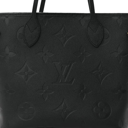 Louis Vuitton Empreinte Monogram Giant Neverfull MM Black 8 of 11