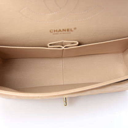 Chanel Caviar Quilted Jumbo Double Flap Beige Clair 5 of 11