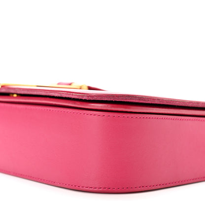 Saint Laurent Calfskin Classic Y Satchel Fuchsia 9 of 9