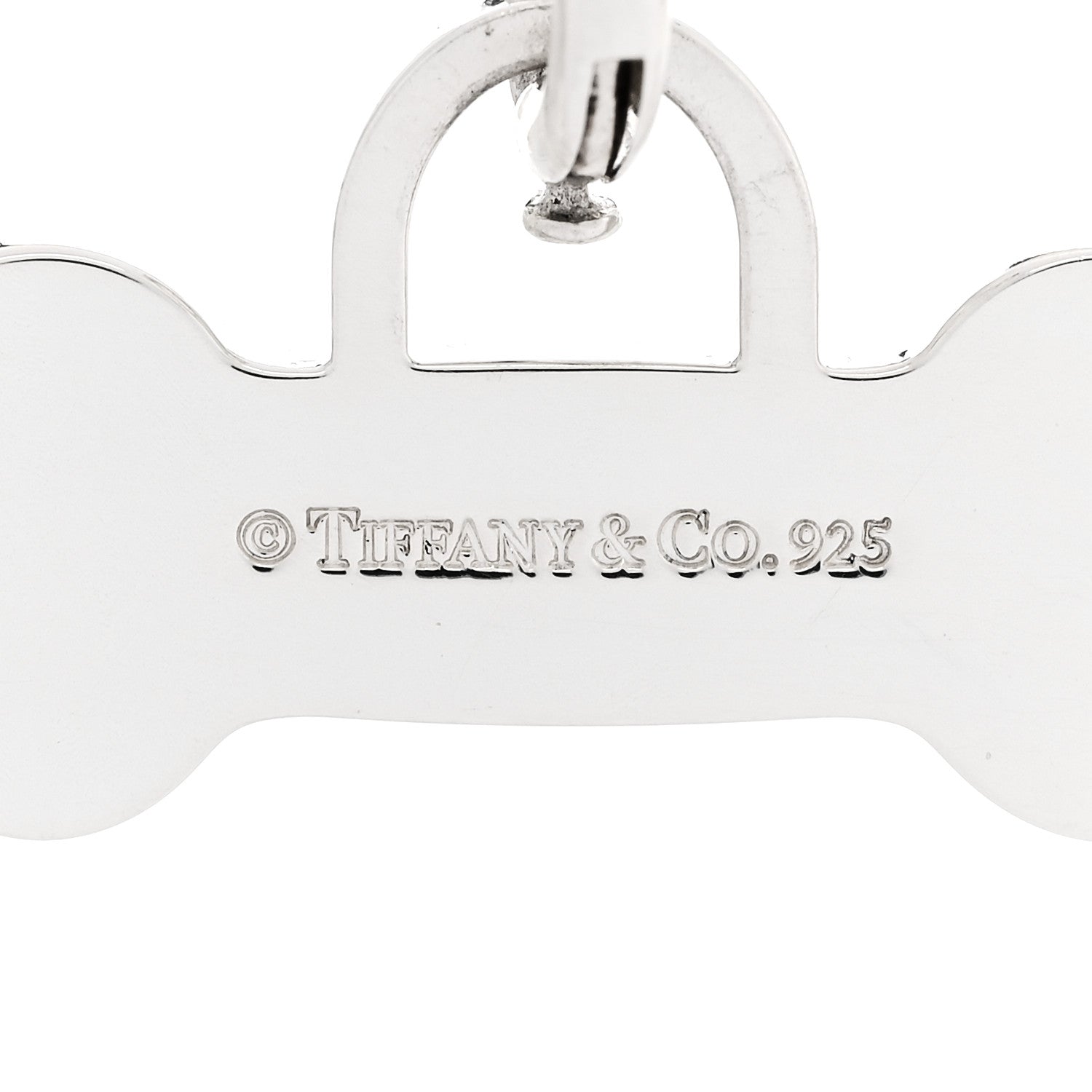 Tiffany Sterling Silver Dog Bone Charm 4 of 4