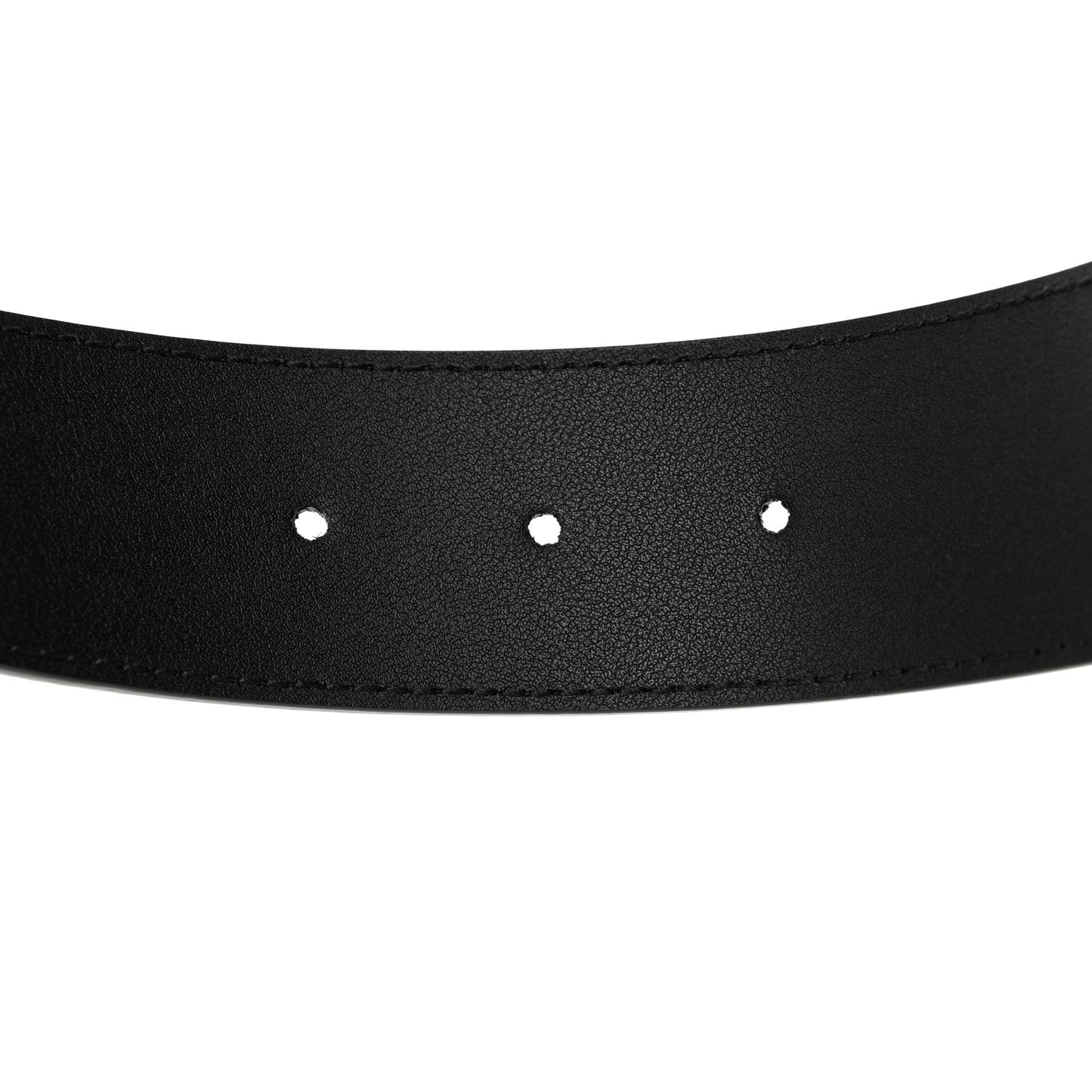 Moon Calfskin Scales Double G 40mm Belt 95 38 Black