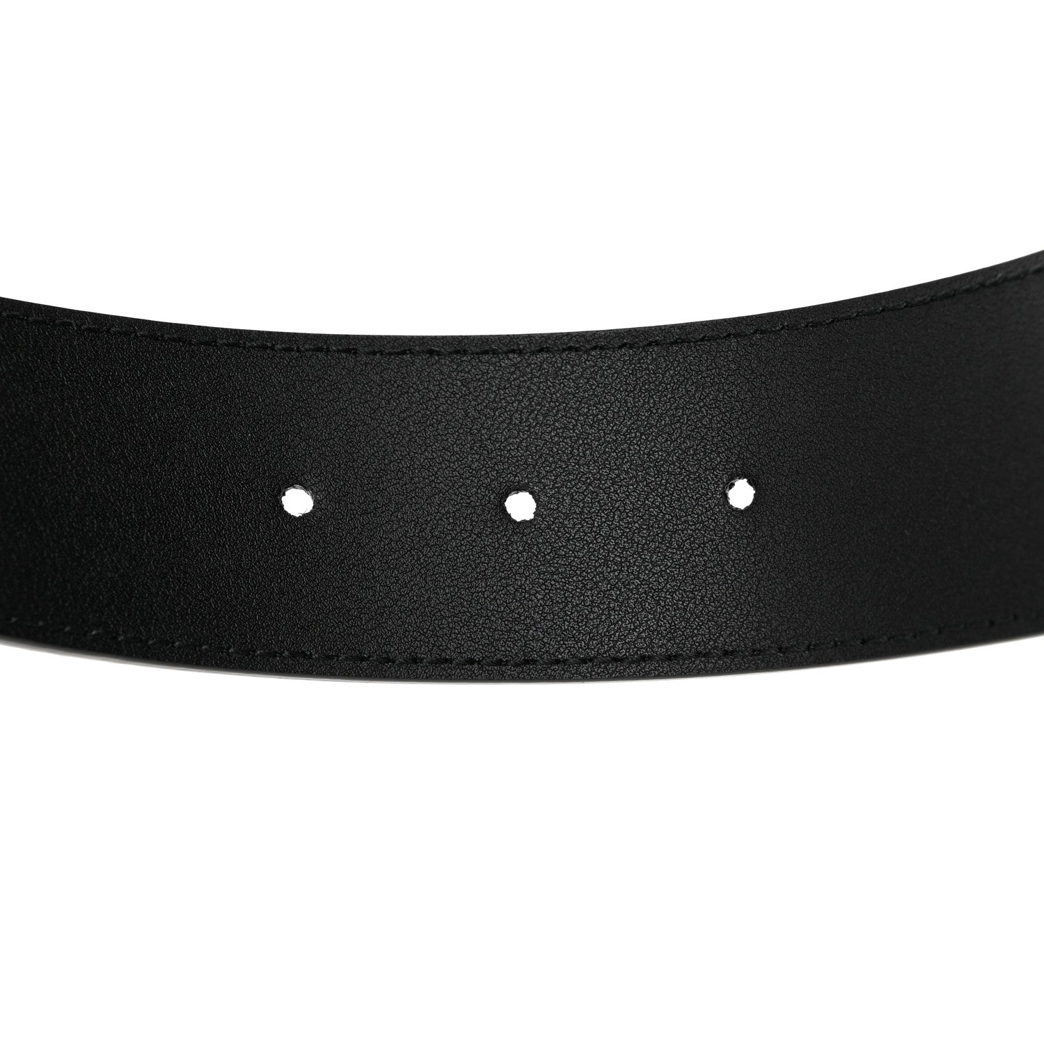 Gucci Moon Calfskin Scales Double G 40mm Belt 95 38 Black 3 of 7