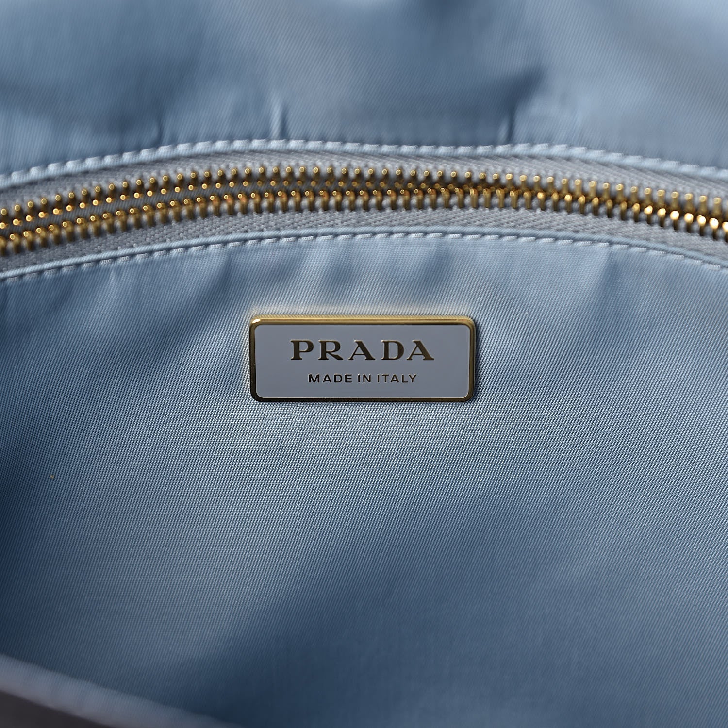 Prada Tessuto Nylon Etiquette Flap Black Soleil 8 of 11