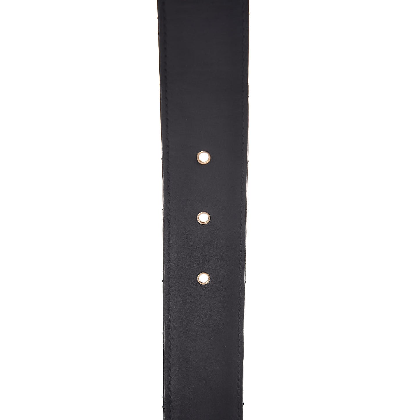 Lambskin Quilted CC Chain Belt 85 34 Black
