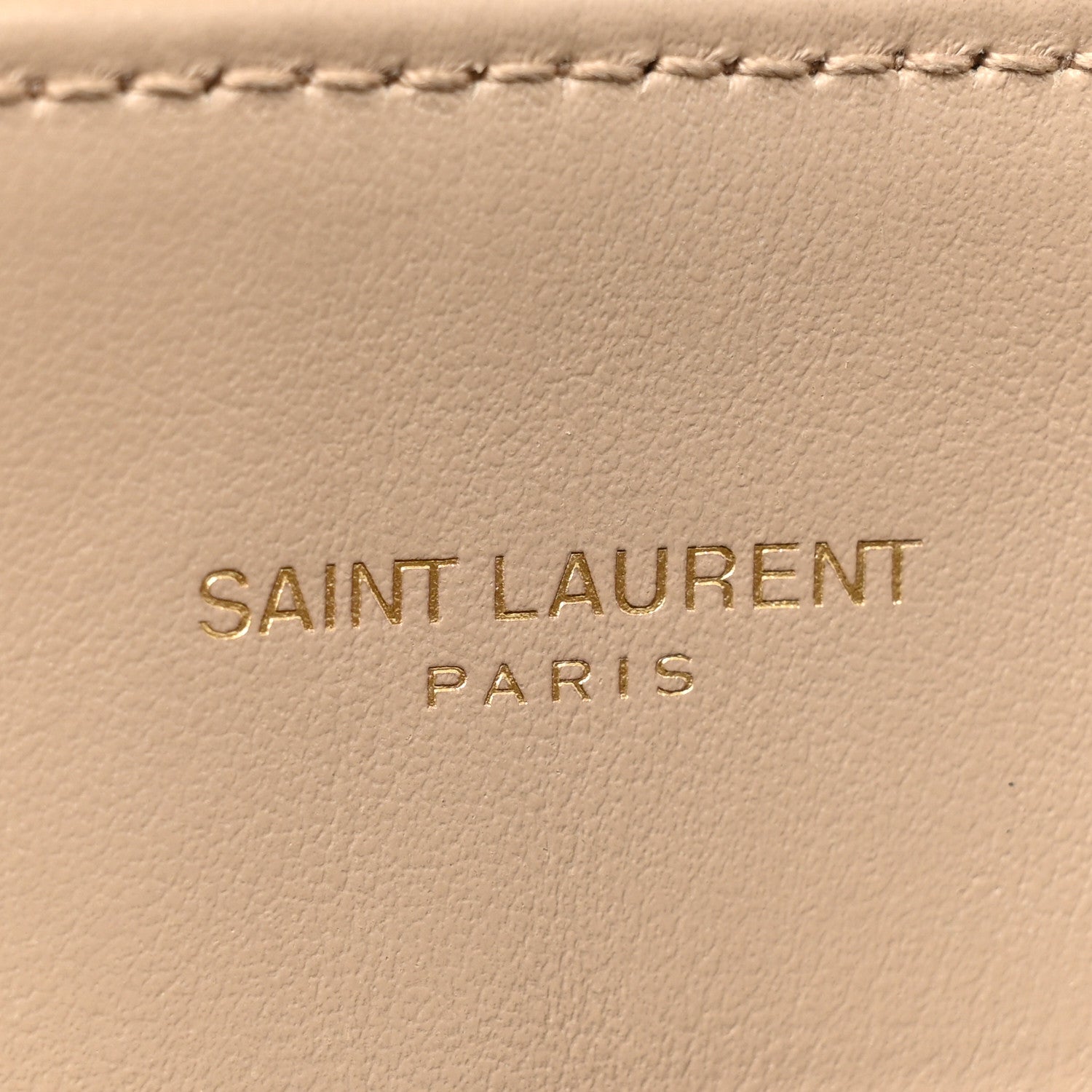 Saint Laurent Calfskin Y Quilted Monogram Medium Loulou Chain Satchel Dark Beige 6 of 22