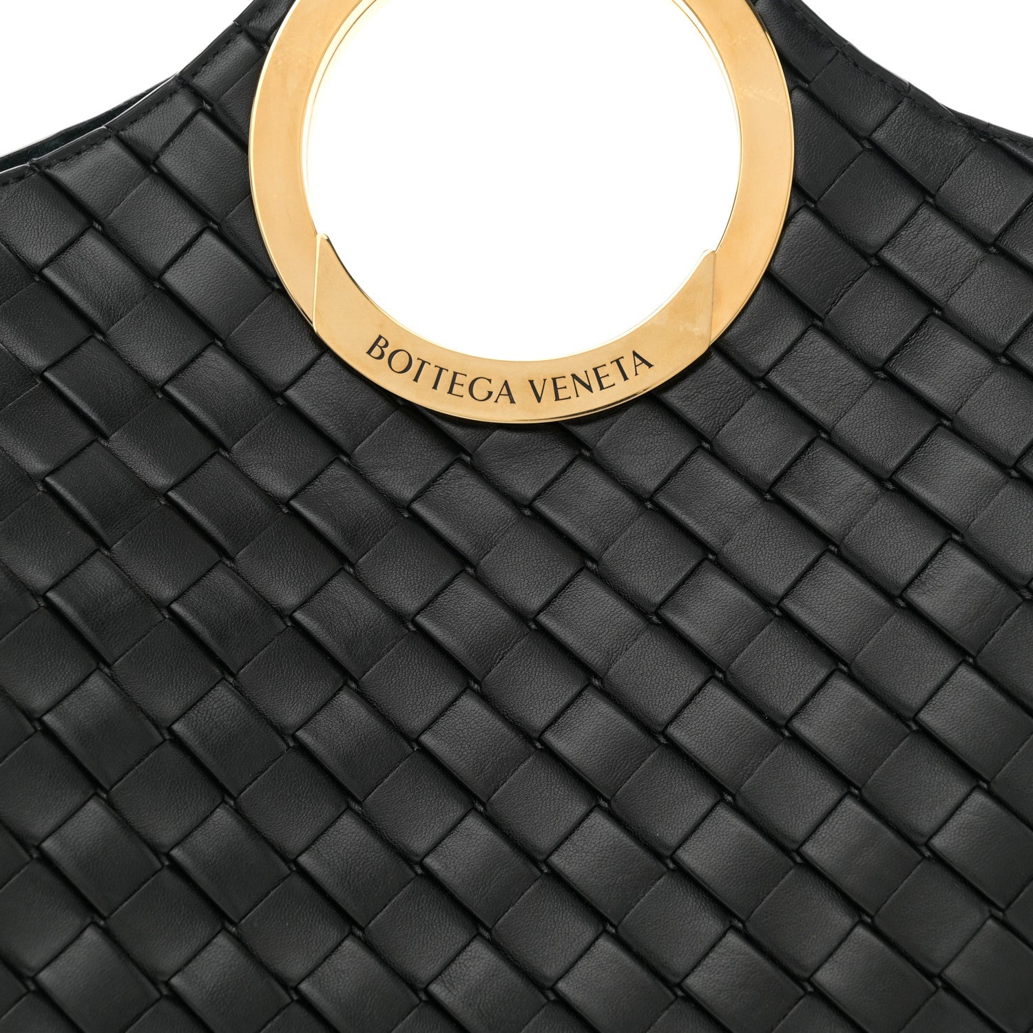 Bottega Veneta Calfskin Intrecciato Picnic Black 9 of 11