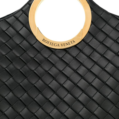 Bottega Veneta Calfskin Intrecciato Picnic Black 9 of 11