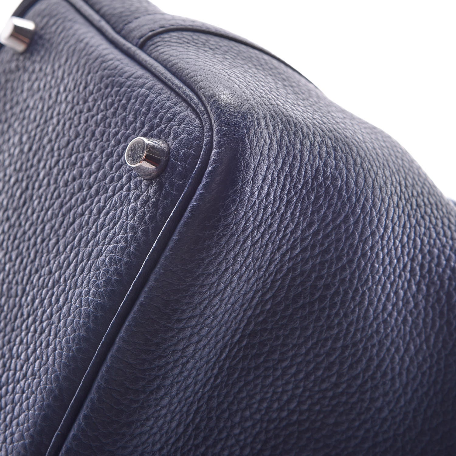 Hermes Taurillon Clemence Picotin Lock 18 PM Bleu Abysse 11 of 13