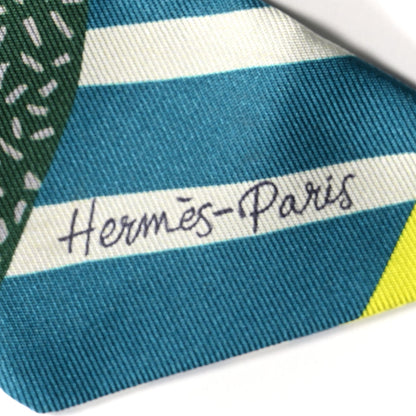 Hermes Silk En Liberte Twilly Vert Cyclamen Multicolor 2 of 4