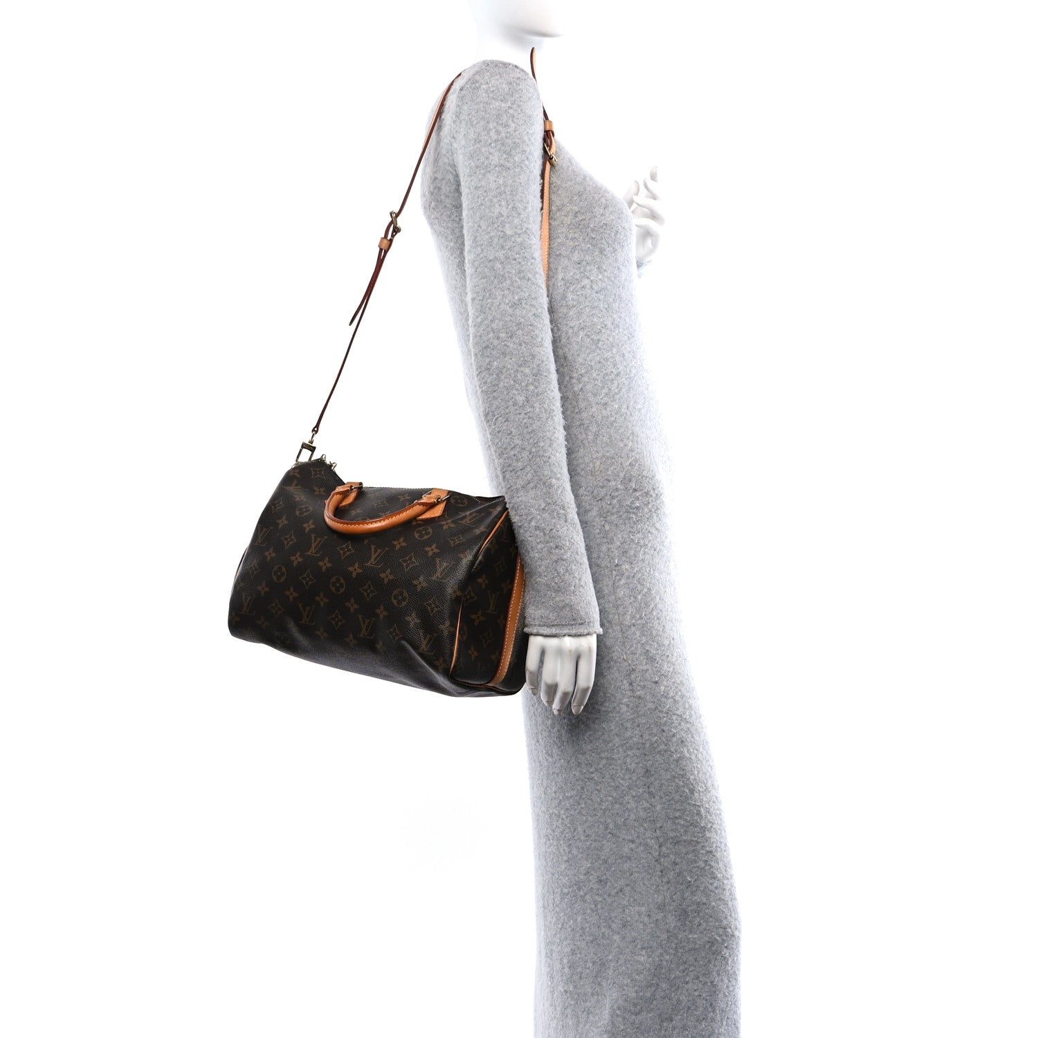 Louis Vuitton Monogram Speedy Bandouliere 30 2 of 12