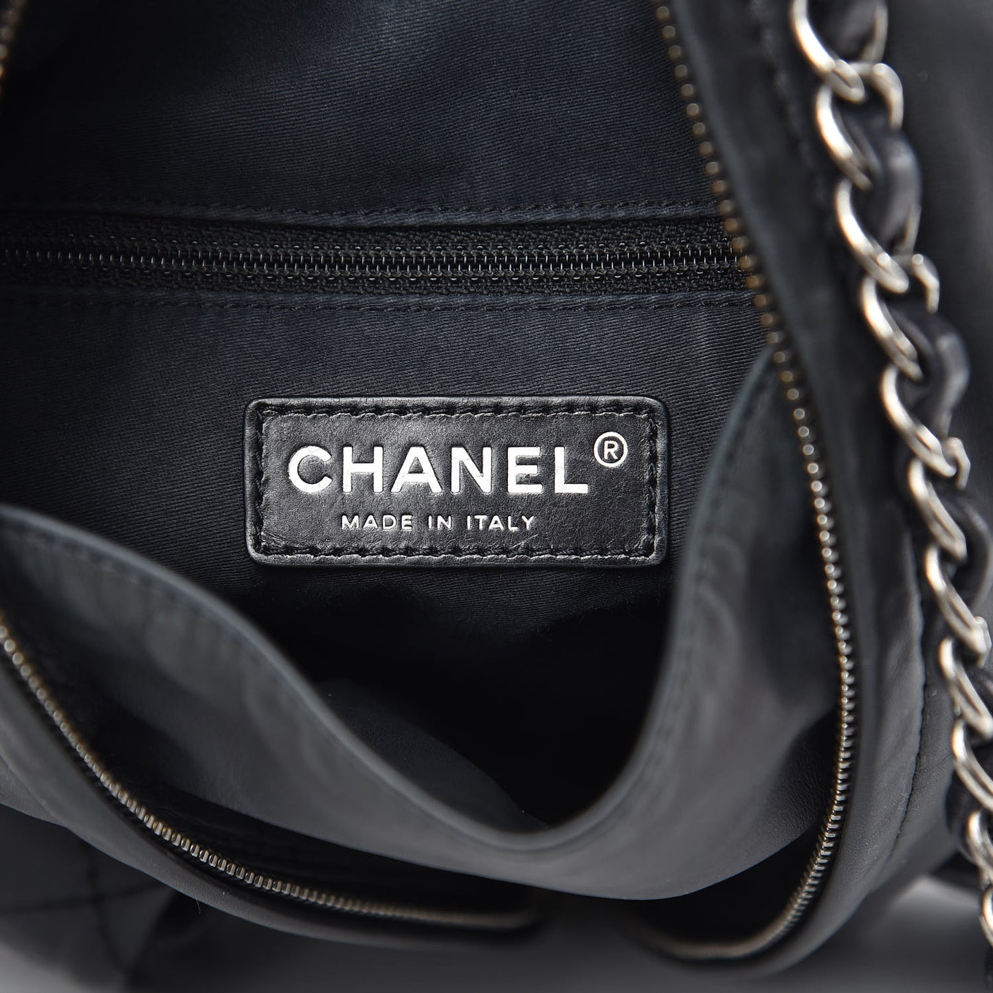 Calfskin Large Backpack Is Back Black