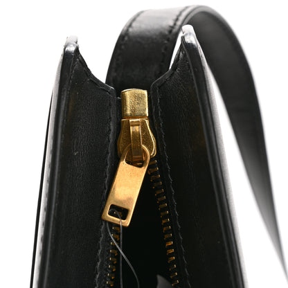 Saint Laurent Calfskin Reverse Satchel Black 12 of 13