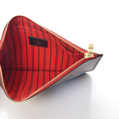Louis Vuitton Monogram World Tour Neverfull MM GM Pochette 5 of 7