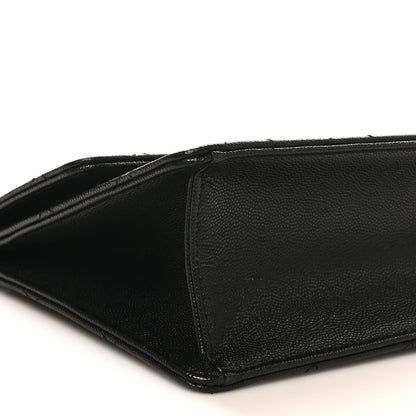 Chanel Caviar Quilted Chain Frame Flap Black 8 of 10