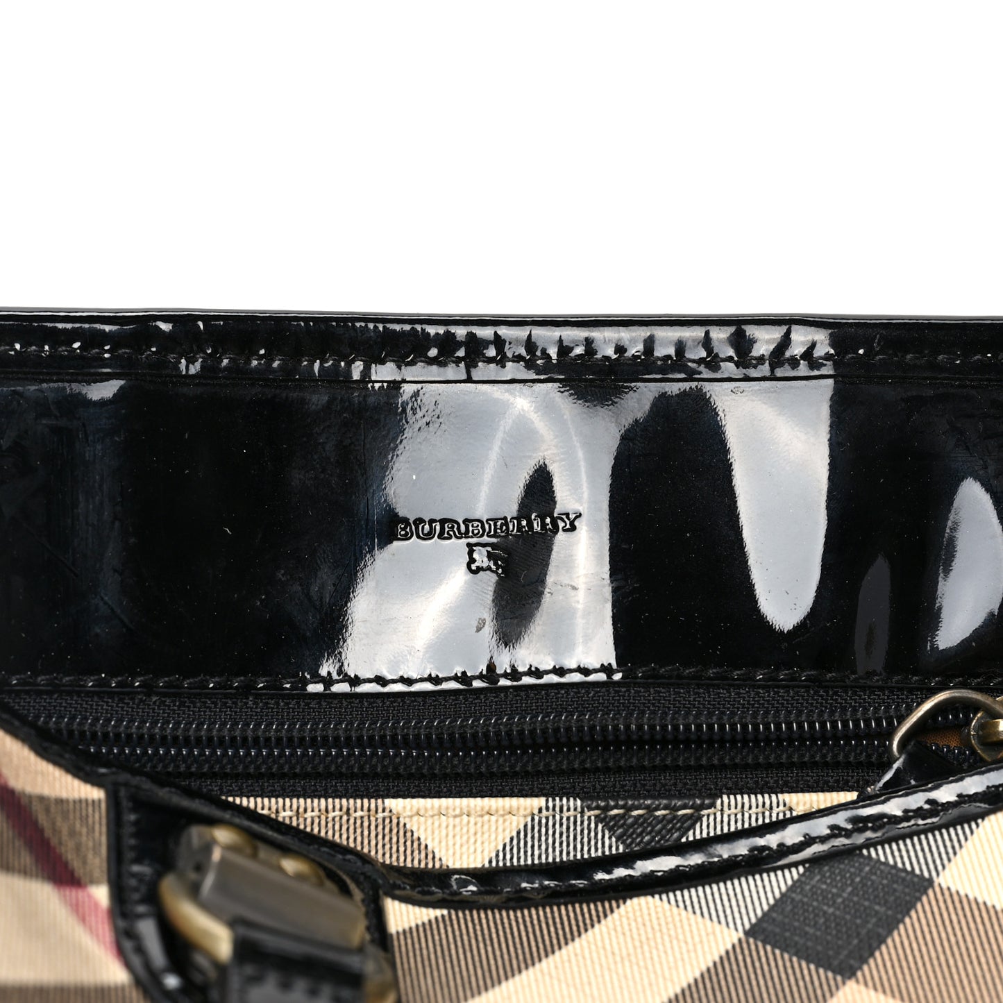 Nova Check Shoulder Bag Black