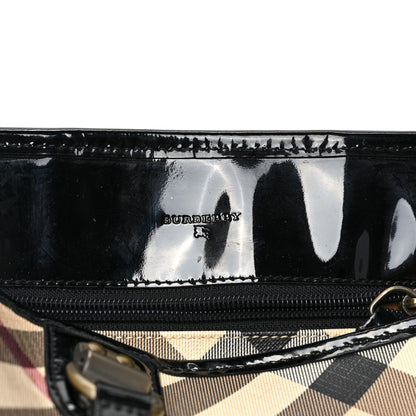 Burberry Nova Check Shoulder Bag Black 5 of 8
