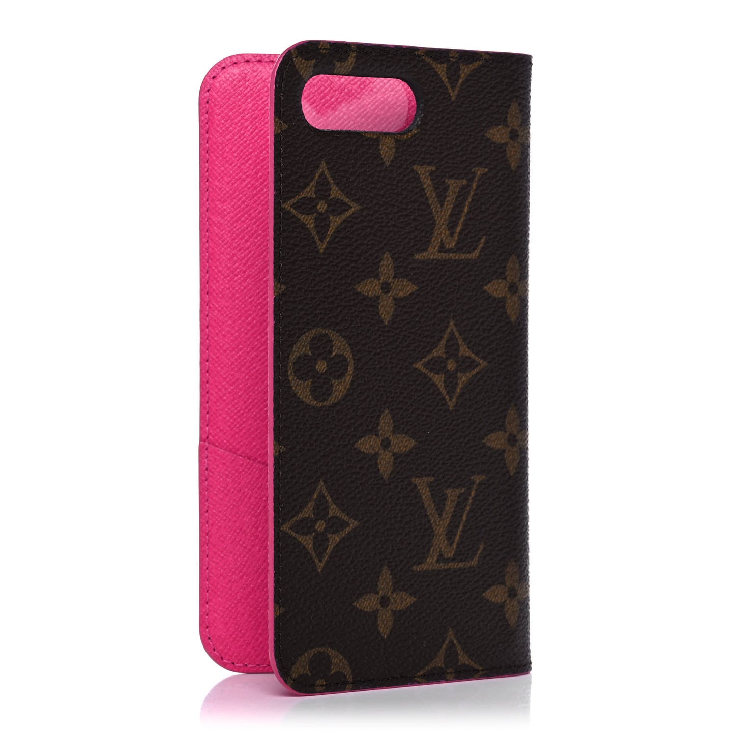 Monogram iPhone 7/8 Plus Folio Case Pink
