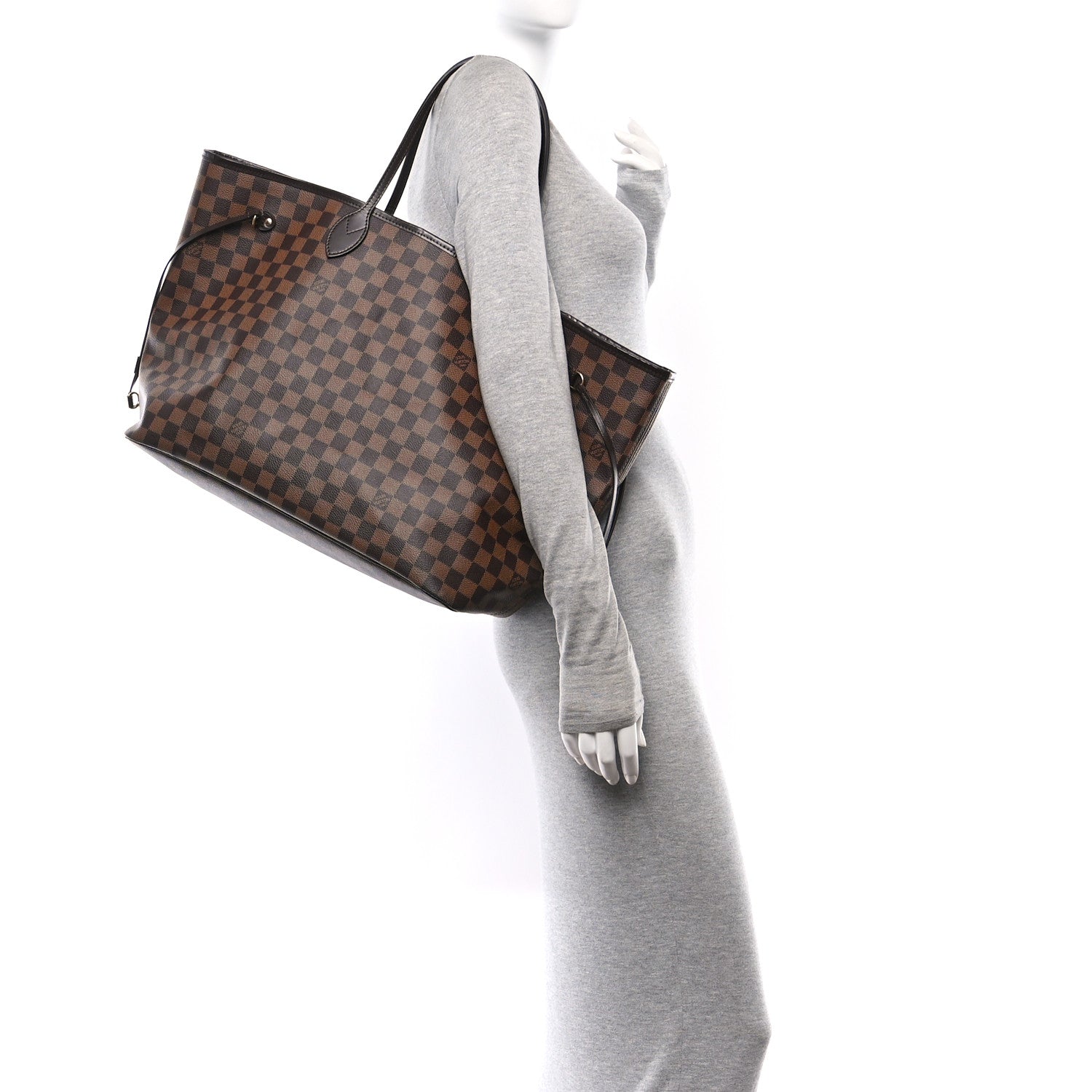 Louis Vuitton Damier Ebene Neo Neverfull GM 2 of 14